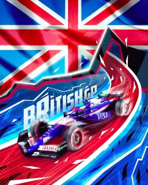  F1 2025 : Grand Prix de Grande Bretagne affiche 