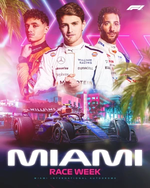  F1 2025 : Grand Prix de Miami affiche 
