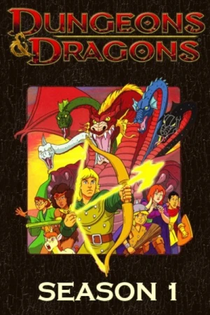  Donjons et Dragons - Le Sourire du dragon - Saison 1 affiche 